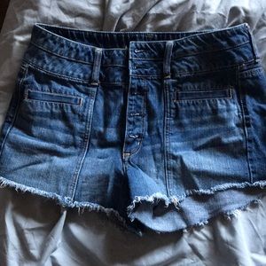 High waisted shorts
